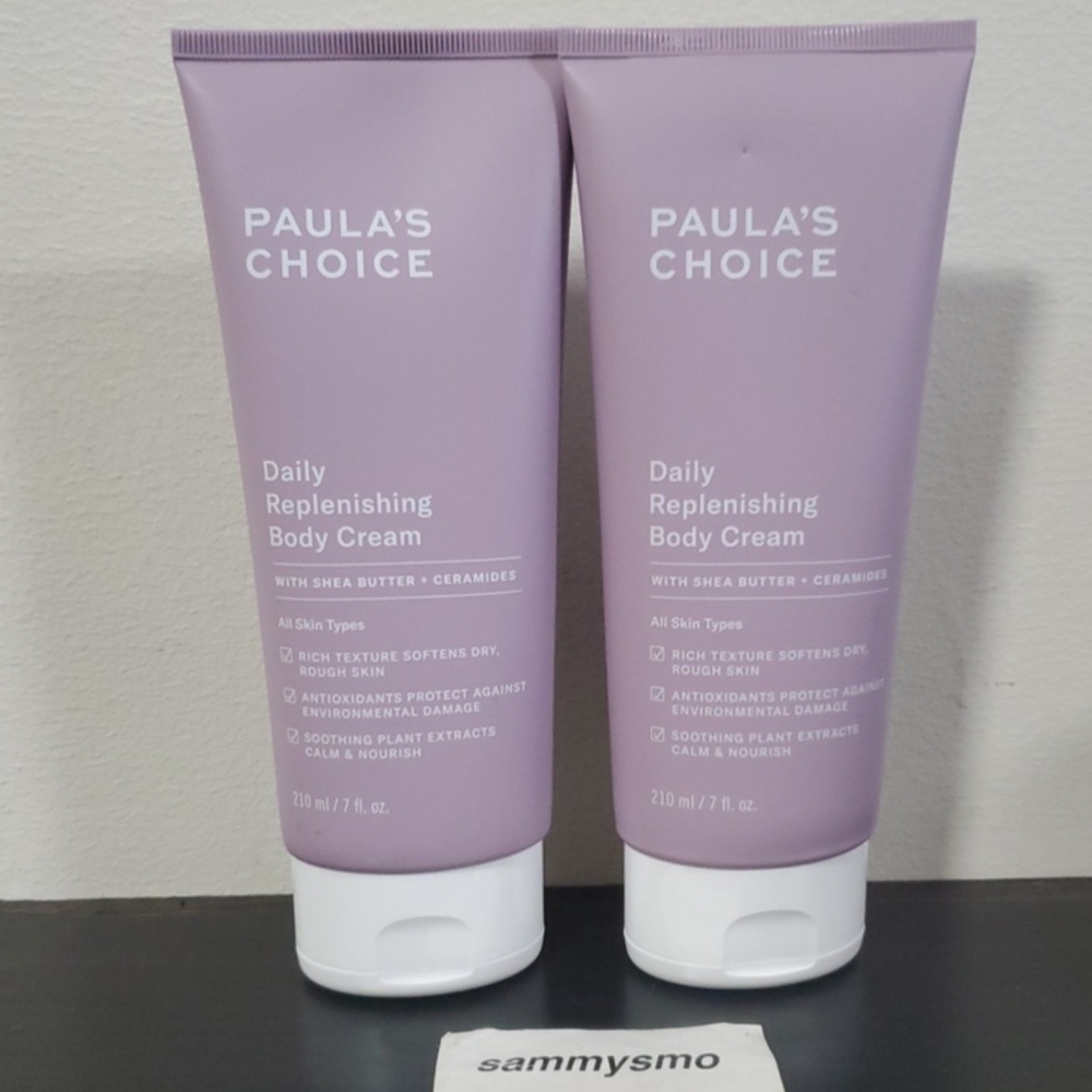 Paula's Choice Daily Replenishing Body Cream Shea Butter + Ceramides x2